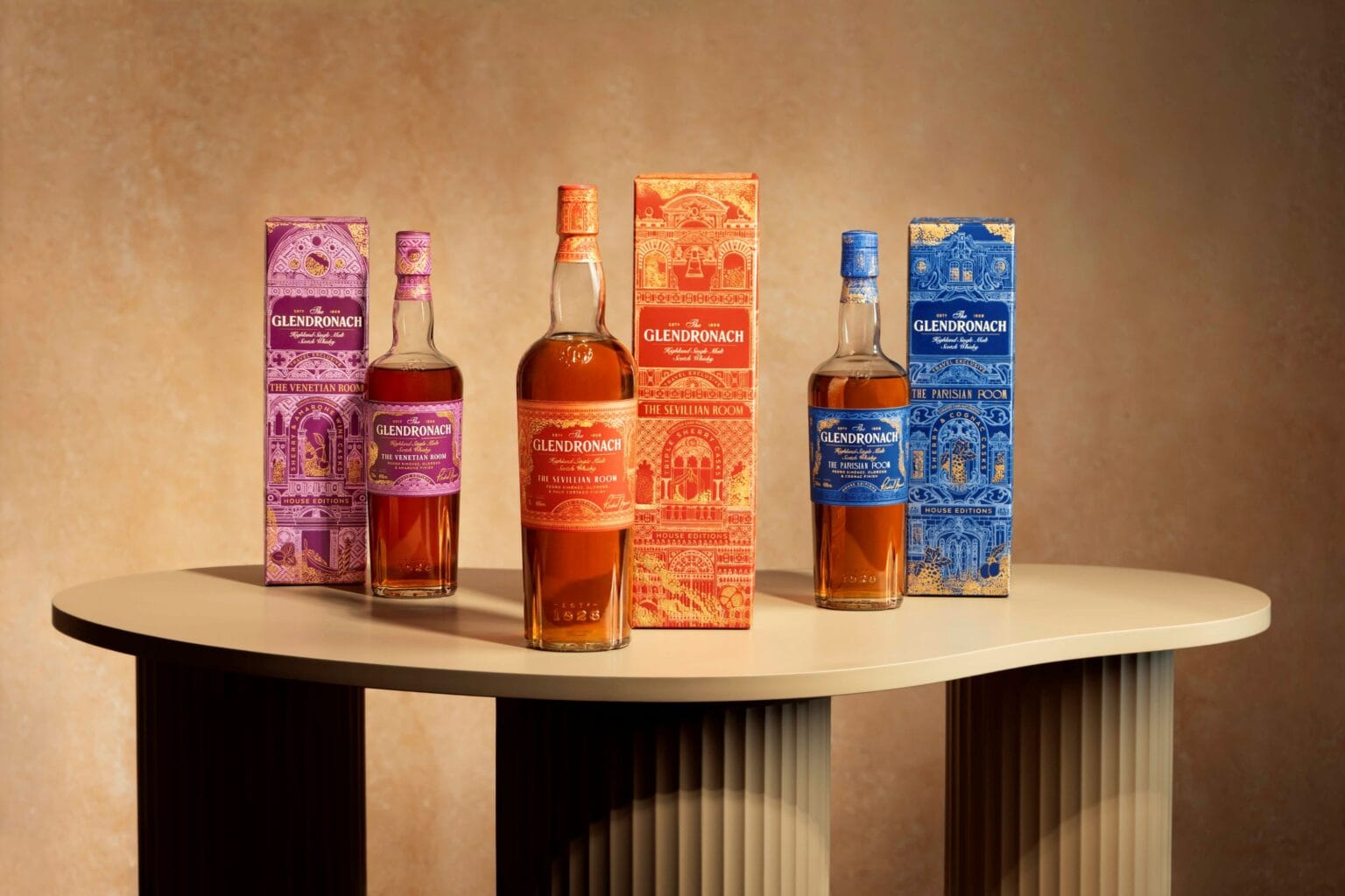Brown-Forman GTR Unveils The Glendronach House Editions for Travel Retail
