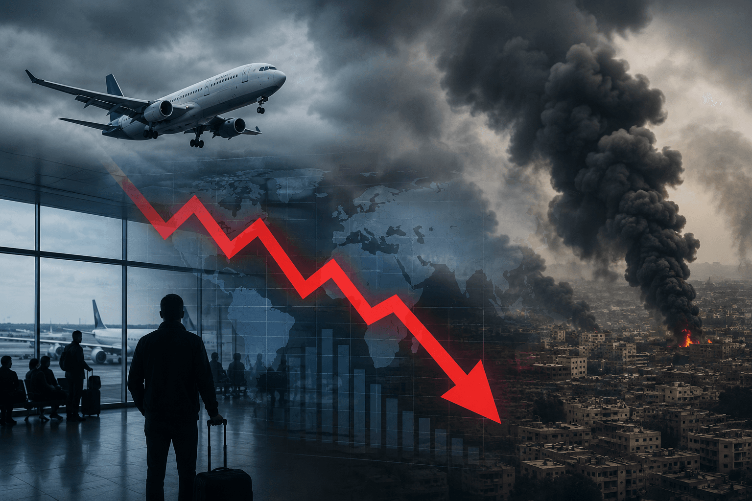 IATA Reports 3.4% Drop in Global Passenger Demand Amid Middle East Conflict