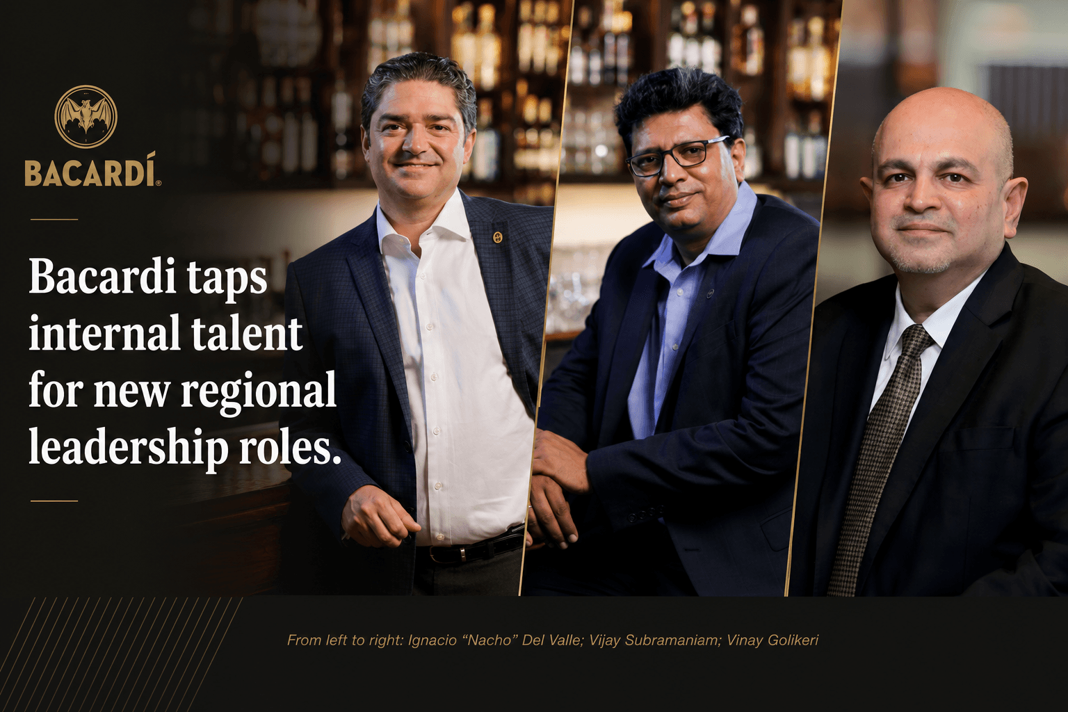 Bacardi Taps Internal Talent for New Regional Leadership Roles, Reshaping Its GTR Business