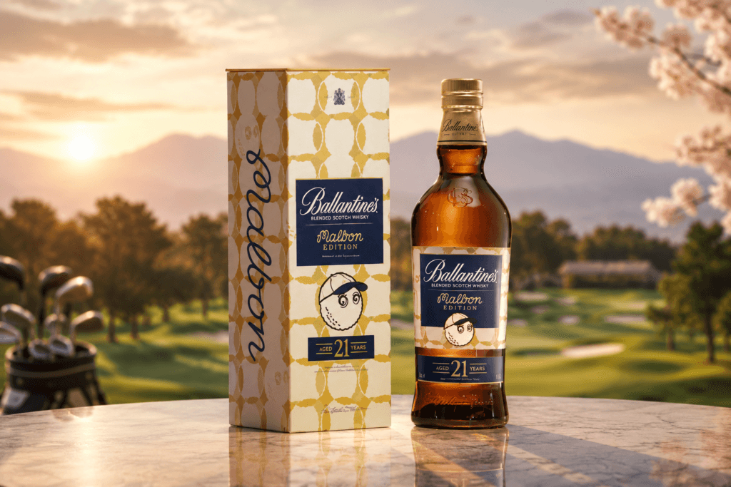 Ballantine’s partners with Malbon on Korea TR 21 Year Old launch