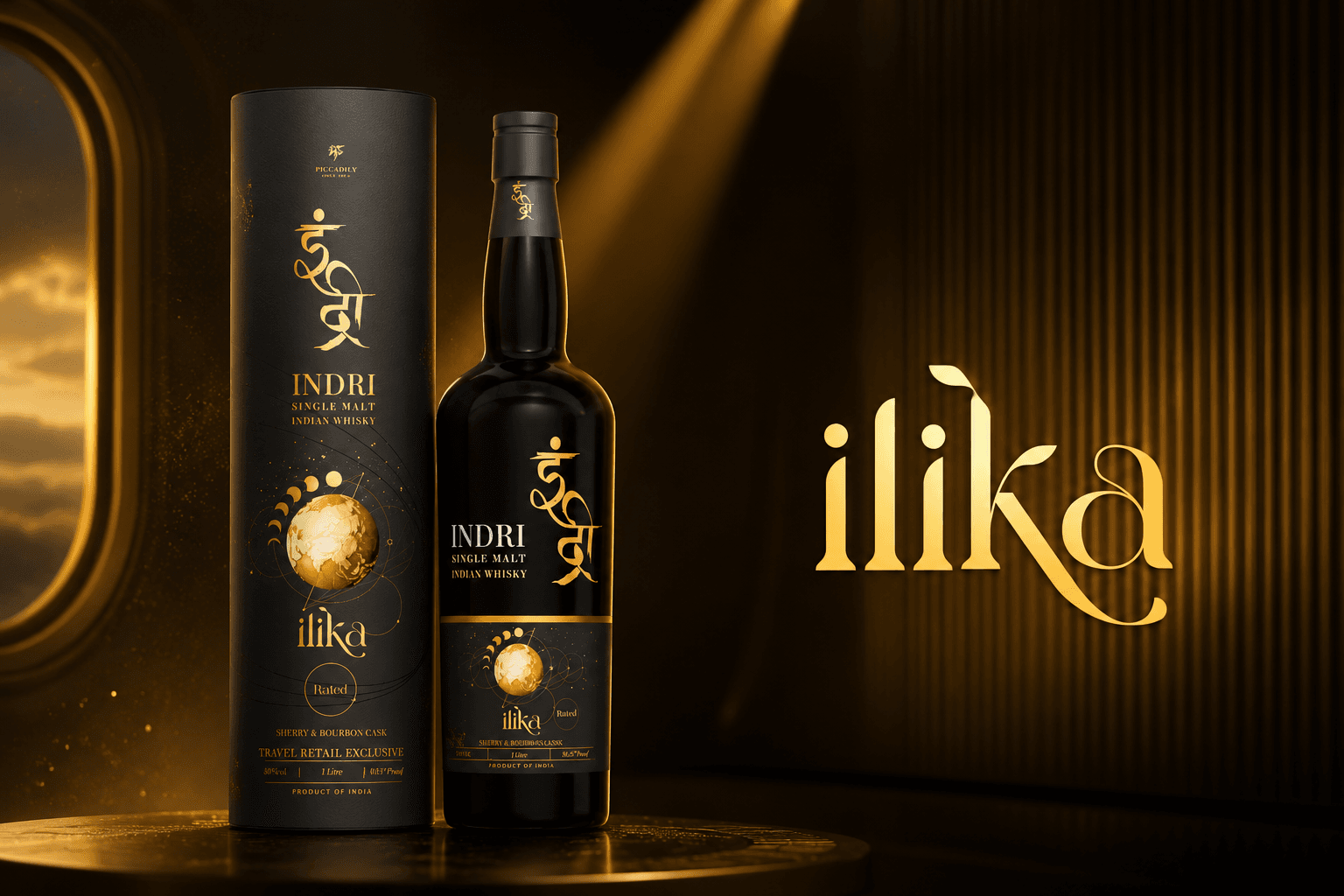 Indri Unveils ‘Ilika’ – A Travel Retail Exclusive Single Malt Whisky