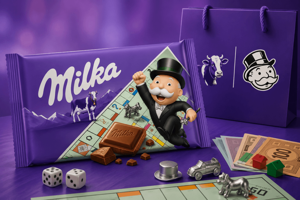 Mondelēz presents new Milka and Monopoly partnership
