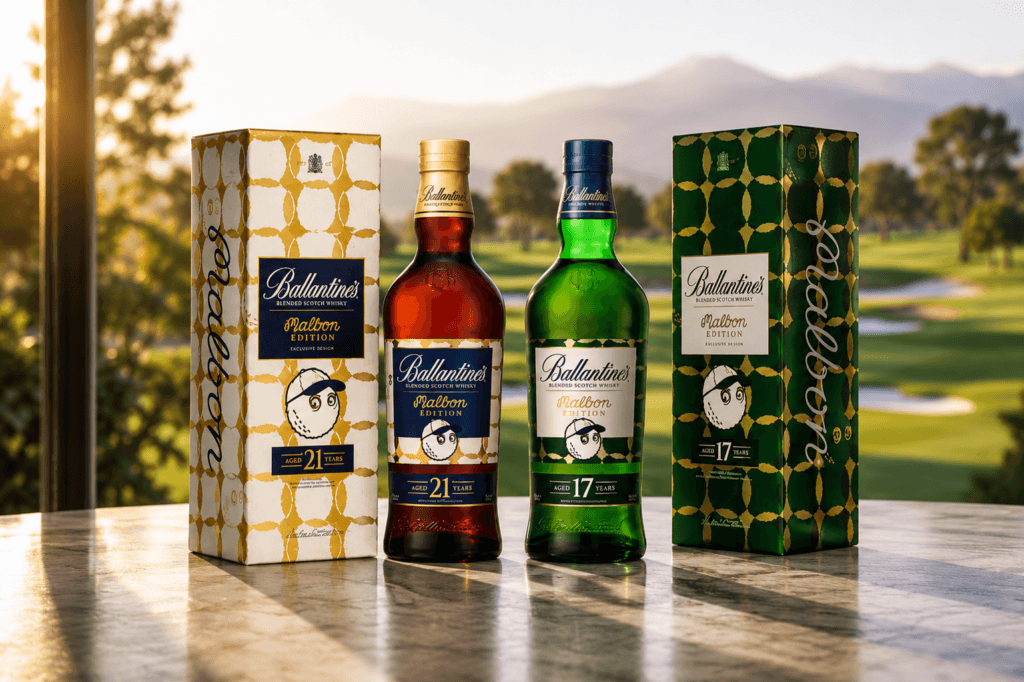 The Whiskies A Tale of Two Expressions Ballantine’s partners with Malbon on Korea TR 21 Year Old Scotch Whisky