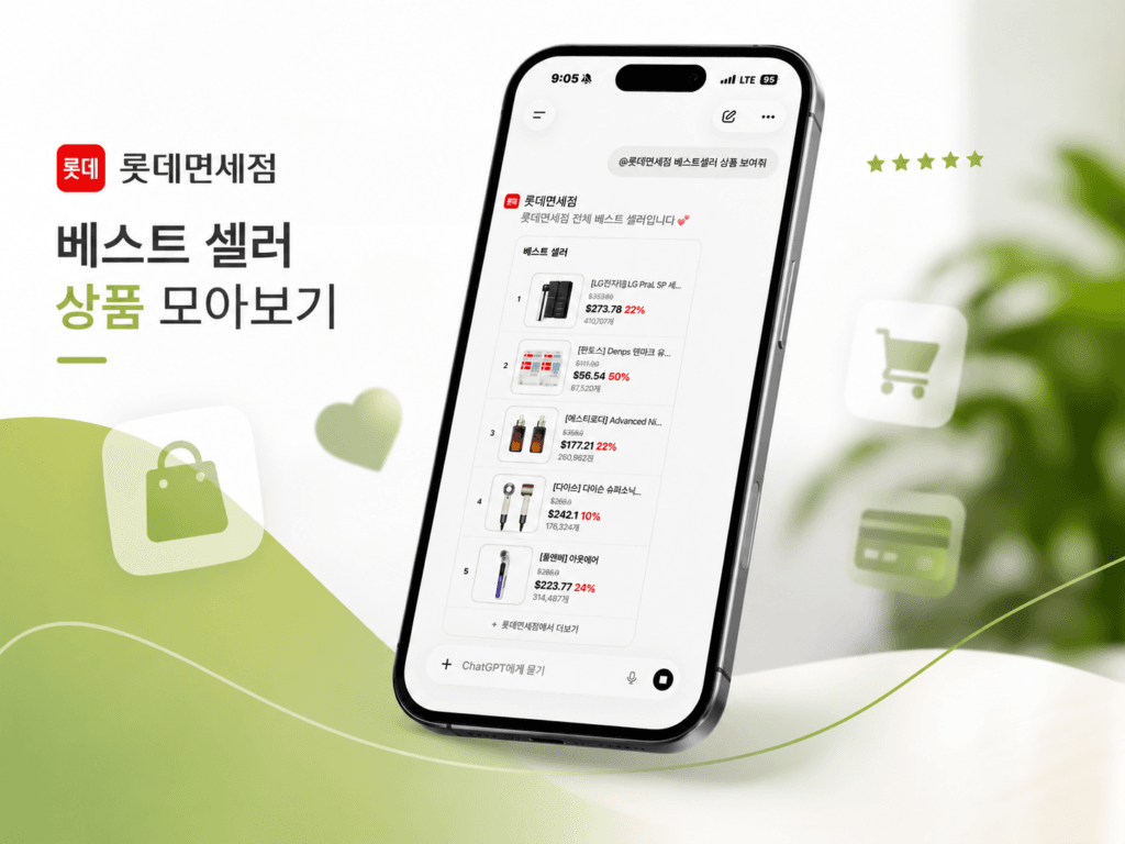 Lotte Duty Free Launches Korea's First ChatGPT-Powered Shopping Service