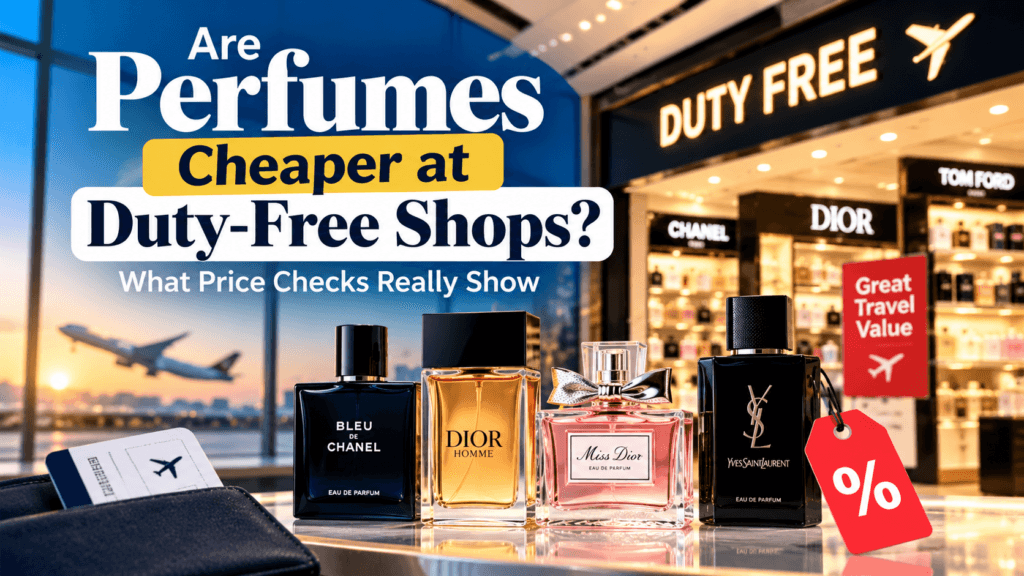 Are Perfumes Cheaper at Duty-Free Shops What Price Checks Really Show